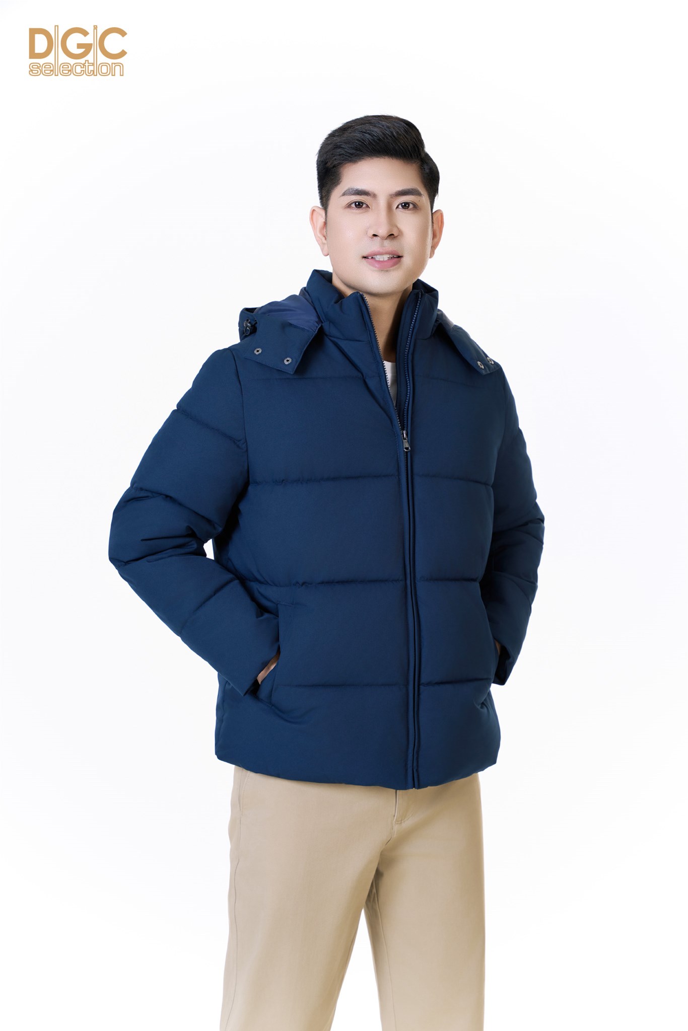 Ảnh của Áo jacket nam 3 lớp dáng ngắn